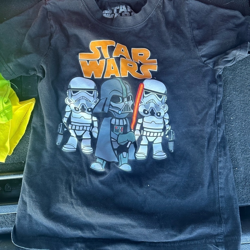 Star Wars t shirt 6 and underarmour heatgear 6